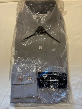 Men's Light Gray Dress Shirt